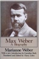 Cover of Max Weber