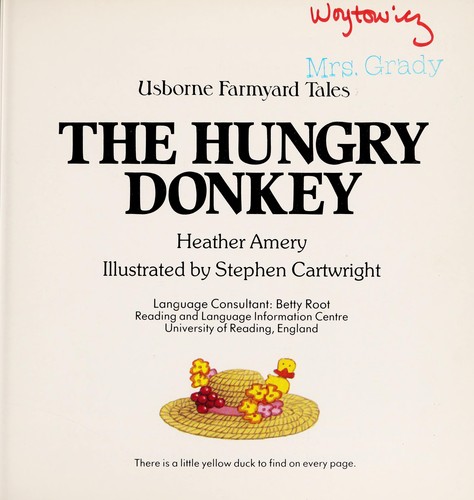 Cover of The hungry donkey