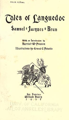 Cover of Tales of Languedoc