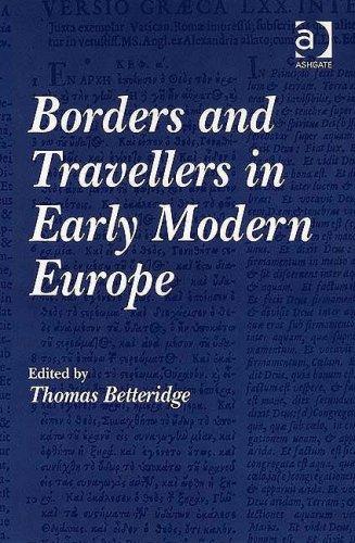Cover of Borders and Travellers in Early Modern Europe