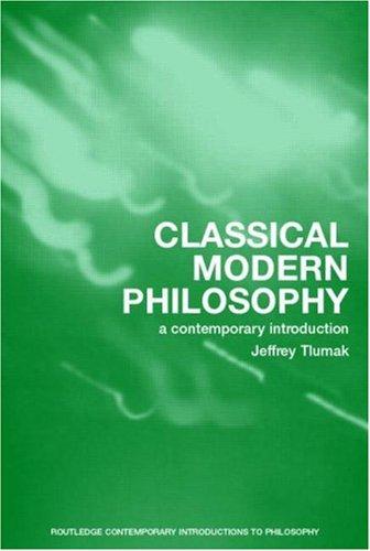 Cover of Classical Modern Philosophy