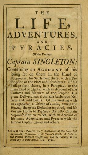 Cover of Captain Singleton