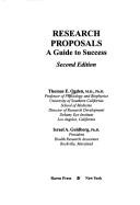 Cover of Research proposals