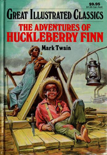 Cover of Adventures of Huckleberry Finn [adaptation]