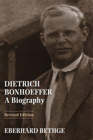 Cover of Dietrich Bonhoeffer