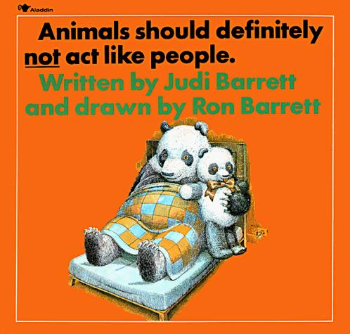 Cover of Animals should definitely not act like people