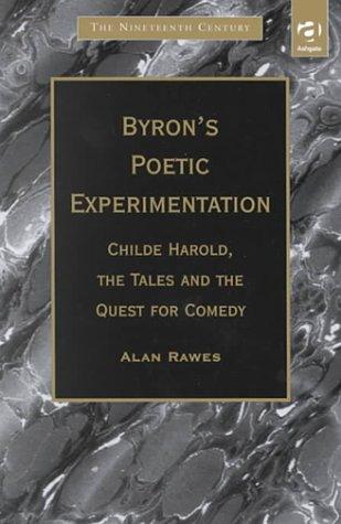 Cover of Byron's poetic experimentation