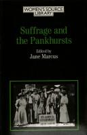 Cover of Suffrage and the Pankhursts