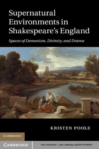 Cover of Supernatural environments in Shakespeare's England