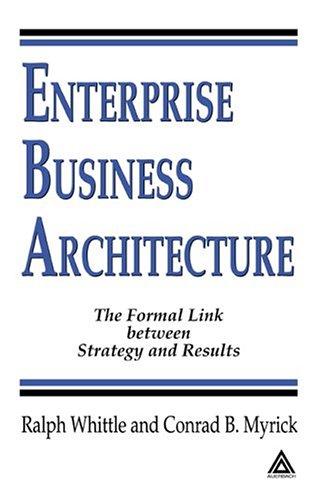 Cover of Enterprise business architecture