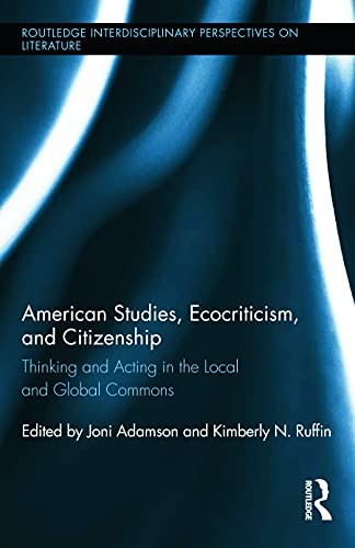 Cover of American Studies, Ecocriticism, and Citizenship