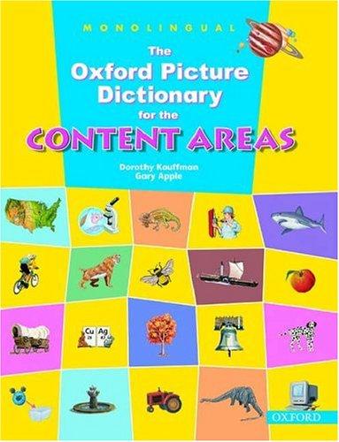 Cover of The Oxford Picture Dictionary for the Content Areas