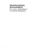 Cover of Transnational management