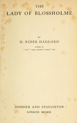Cover of The Lady of Blossholme