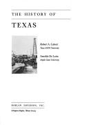 Cover of The history of Texas