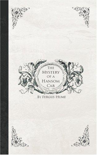 Cover of Mystery of a Handsom Cab