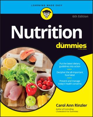 Cover of Nutrition for dummies