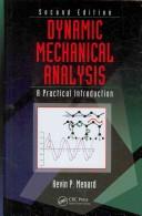 Cover of Dynamic mechanical analysis