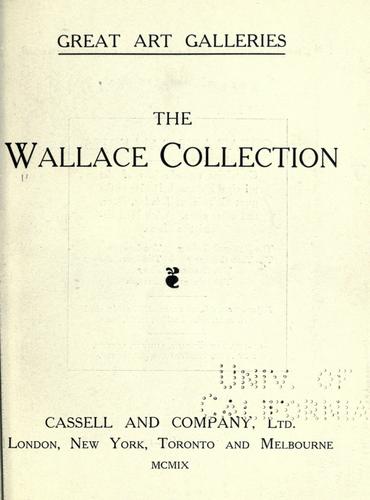Cover of The Wallace Collection