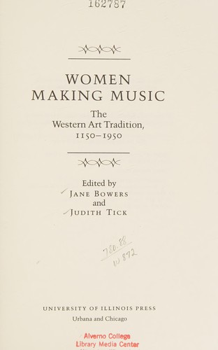 Cover of Women making music