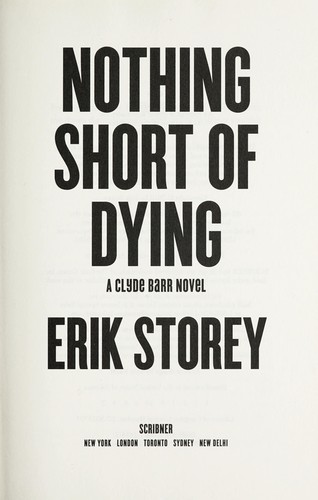 Cover of Nothing short of dying