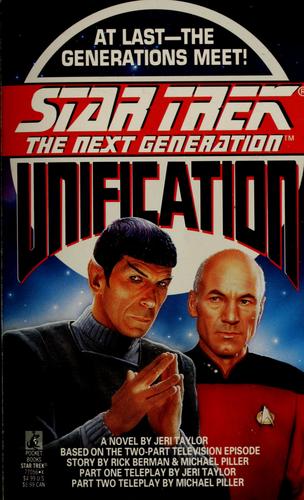 Cover of Star Trek The Next Generation - Unification