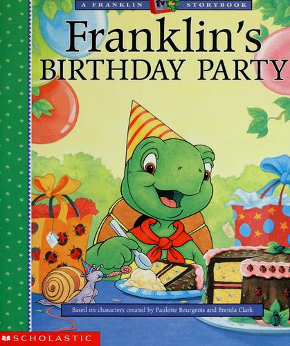 Cover of Franklin's birthday party