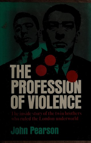 Cover of The profession of violence