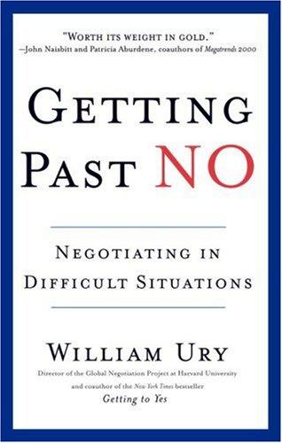 Cover of Getting past no