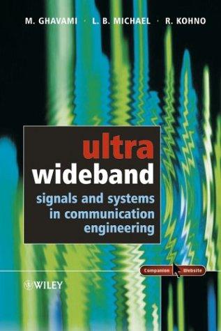 Cover of Ultra-wideband signals and systems in communication engineering