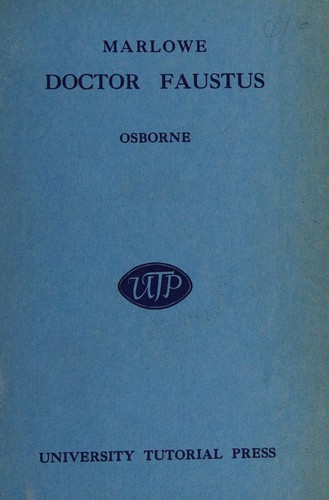 Cover of The Tragical History of the Life and Death of Doctor Faustus