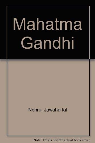 Cover of Mahatma Gandhi