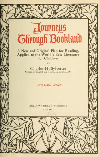 Cover of Journeys through bookland