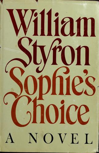 Cover of Sophie's Choice