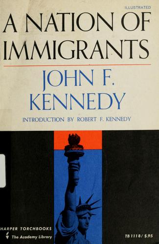 Cover of A nation of immigrants