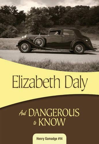 Cover of And dangerous to know