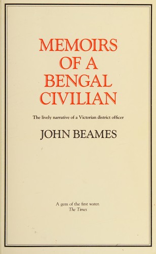 Cover of Memoirs of a Bengal civilian