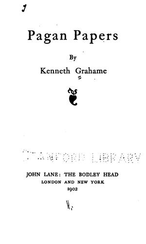 Cover of Pagan Papers