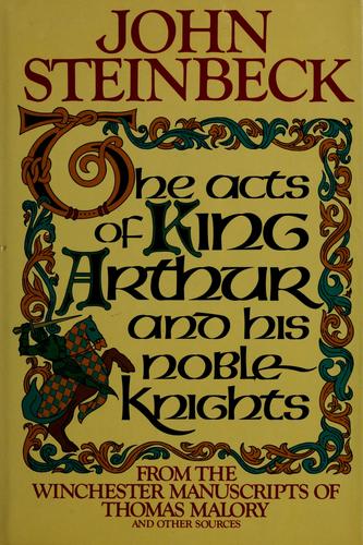 Cover of The acts of King Arthur and his noble knights