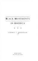 Cover of Black movements in America