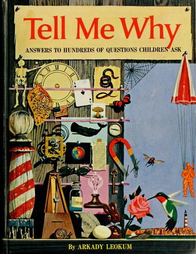 Cover of Tell me why