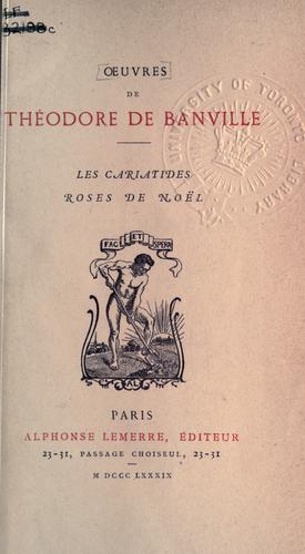 Cover of Les cariatides