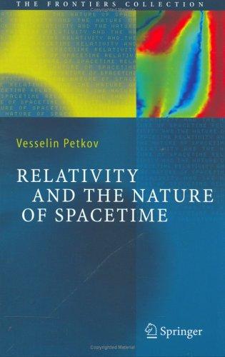Cover of Relativity and the nature of spacetime