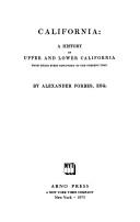 Cover of California