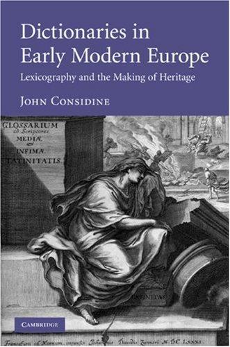 Cover of Dictionaries in Early Modern Europe