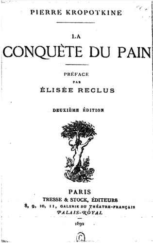 Cover of La conquête du pain