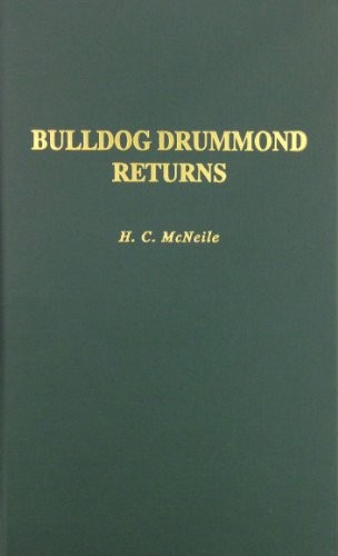 Cover of Bulldog Drummond returns