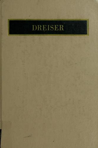 Cover of Theodore Dreiser