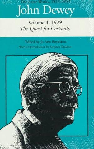 Cover of John Dewey: The Later Works, 1925-1953