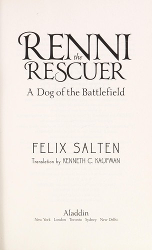 Cover of Renni the rescuer